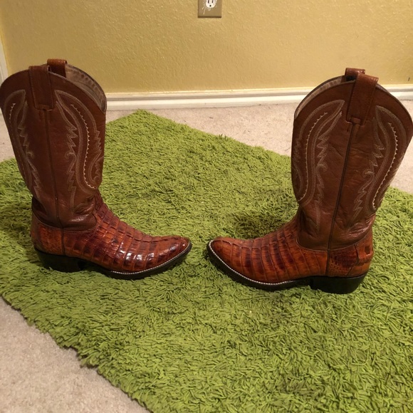 ALLIGATOR CROCODILE BOOTS - Picture 5 of 5